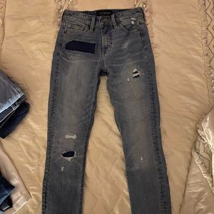 Lucky Brand Bridgette Patchwork Jeans